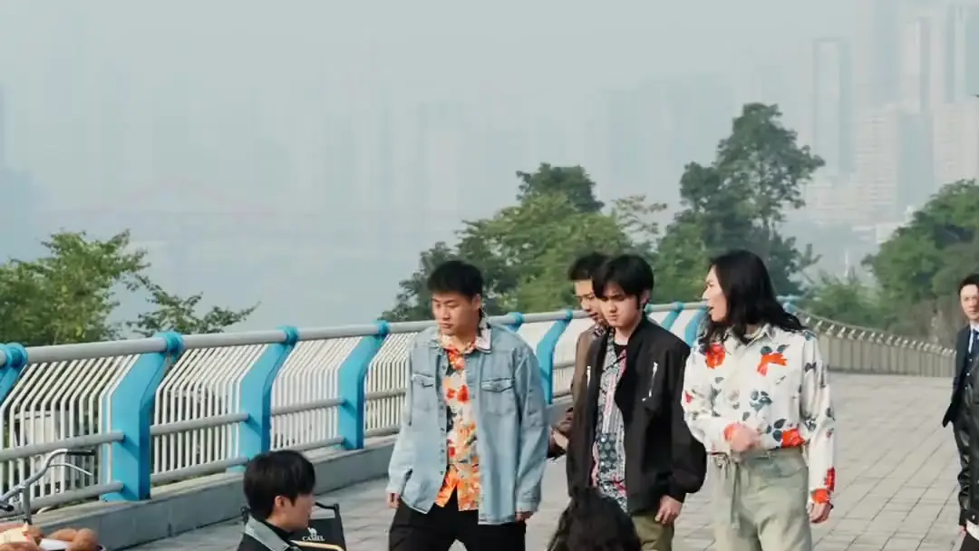 Chaos Theory on a Riverside Walkway