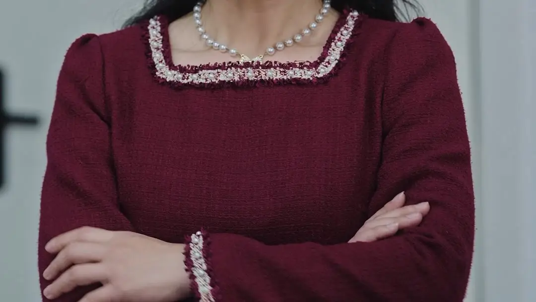 A Son's Vow: When Pearls Clash with Power Suits