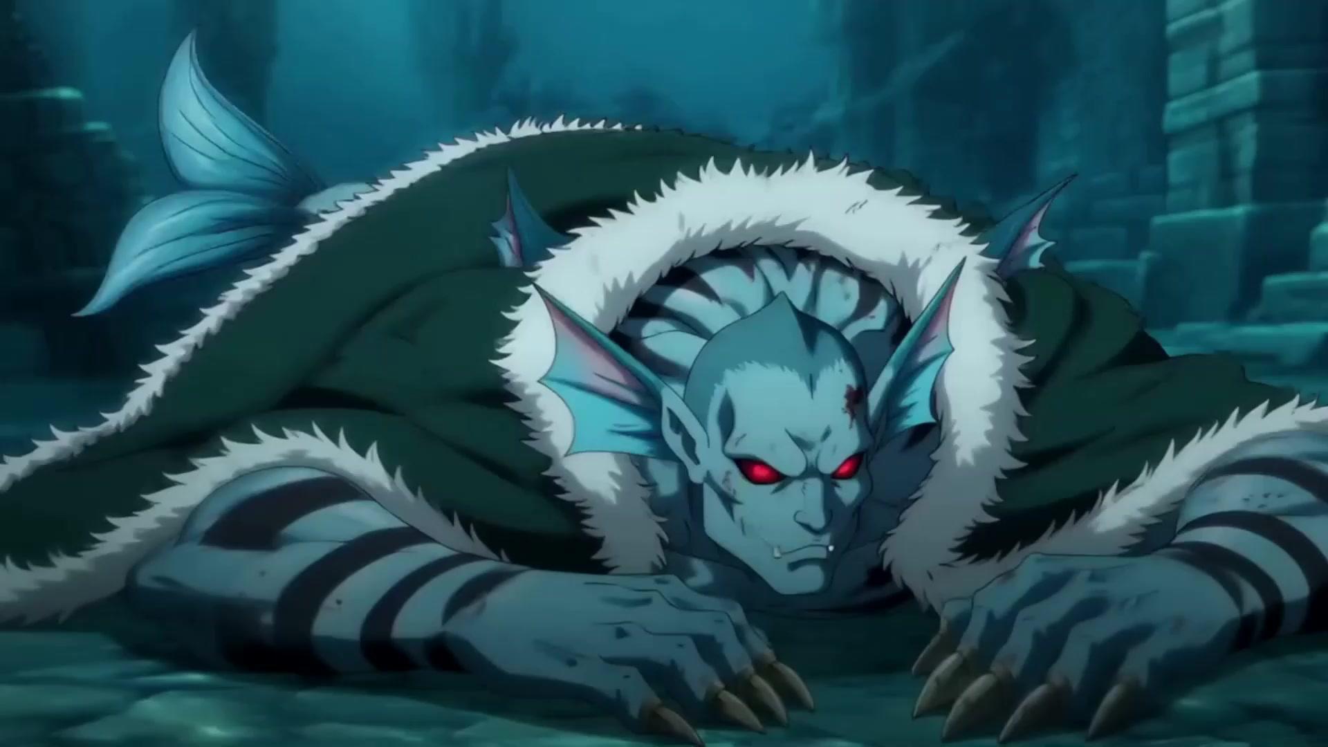 Slime Mengalahkan Naga Raksasa