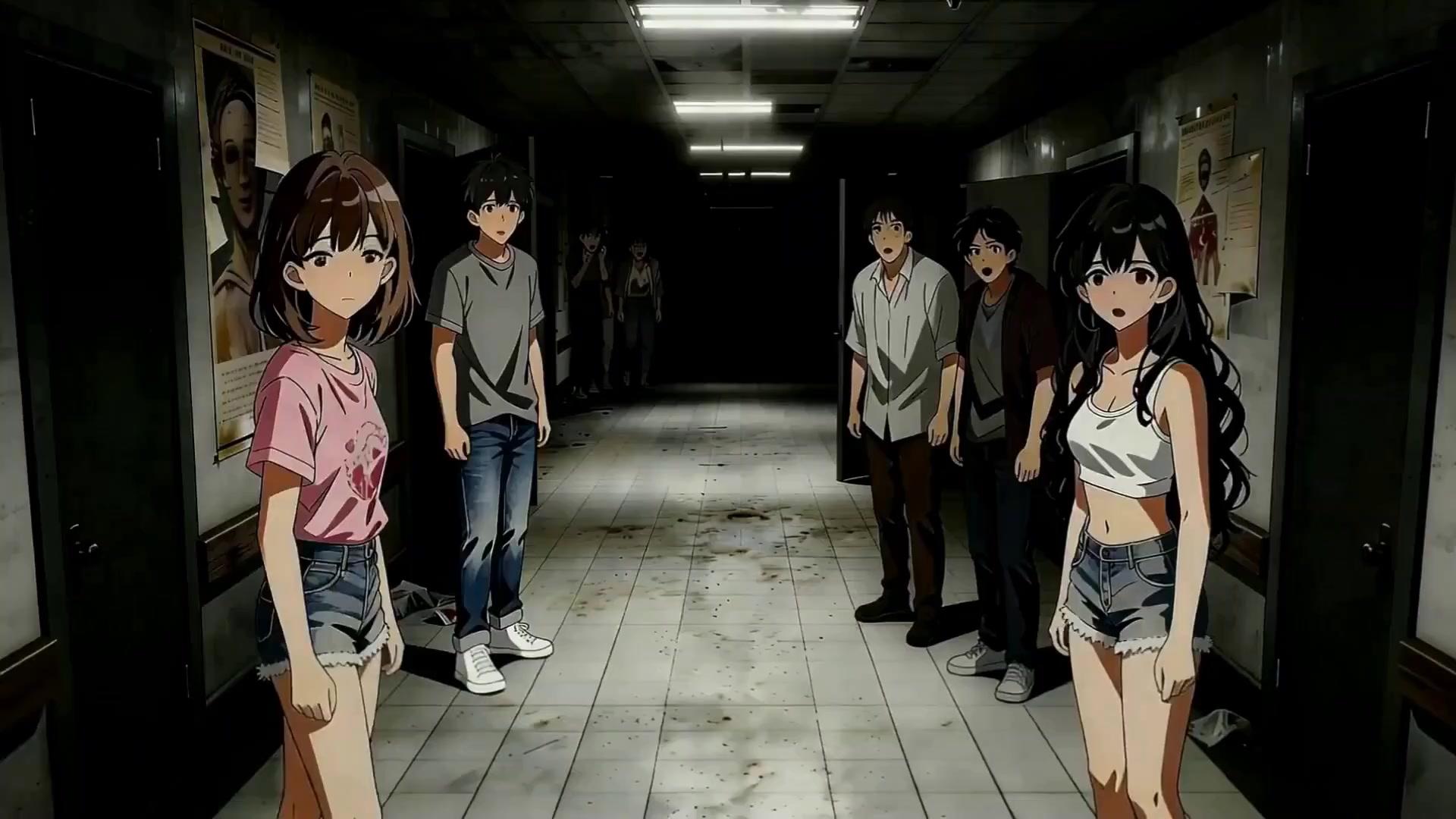 (더빙)호러 게임의 유일한 공략캐