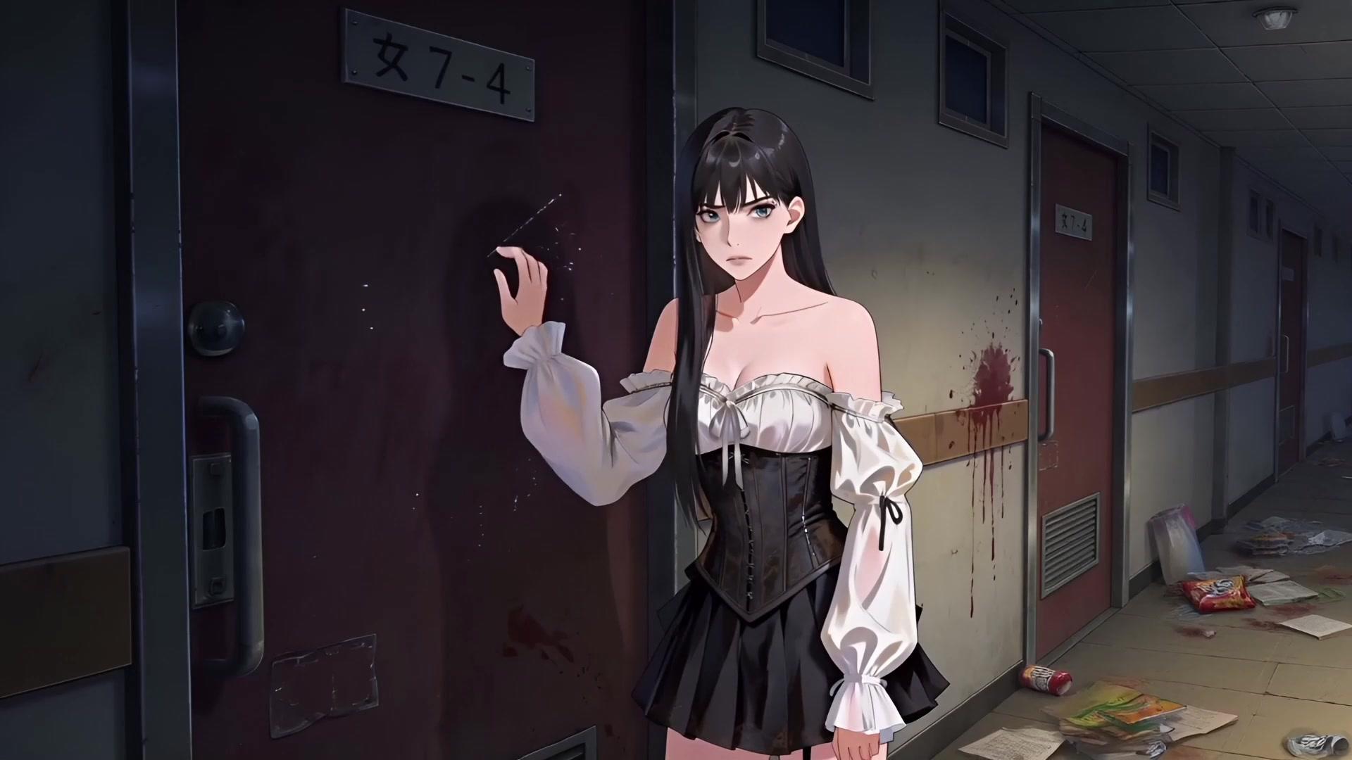 ゾンビ世界で美少女と籠城生活