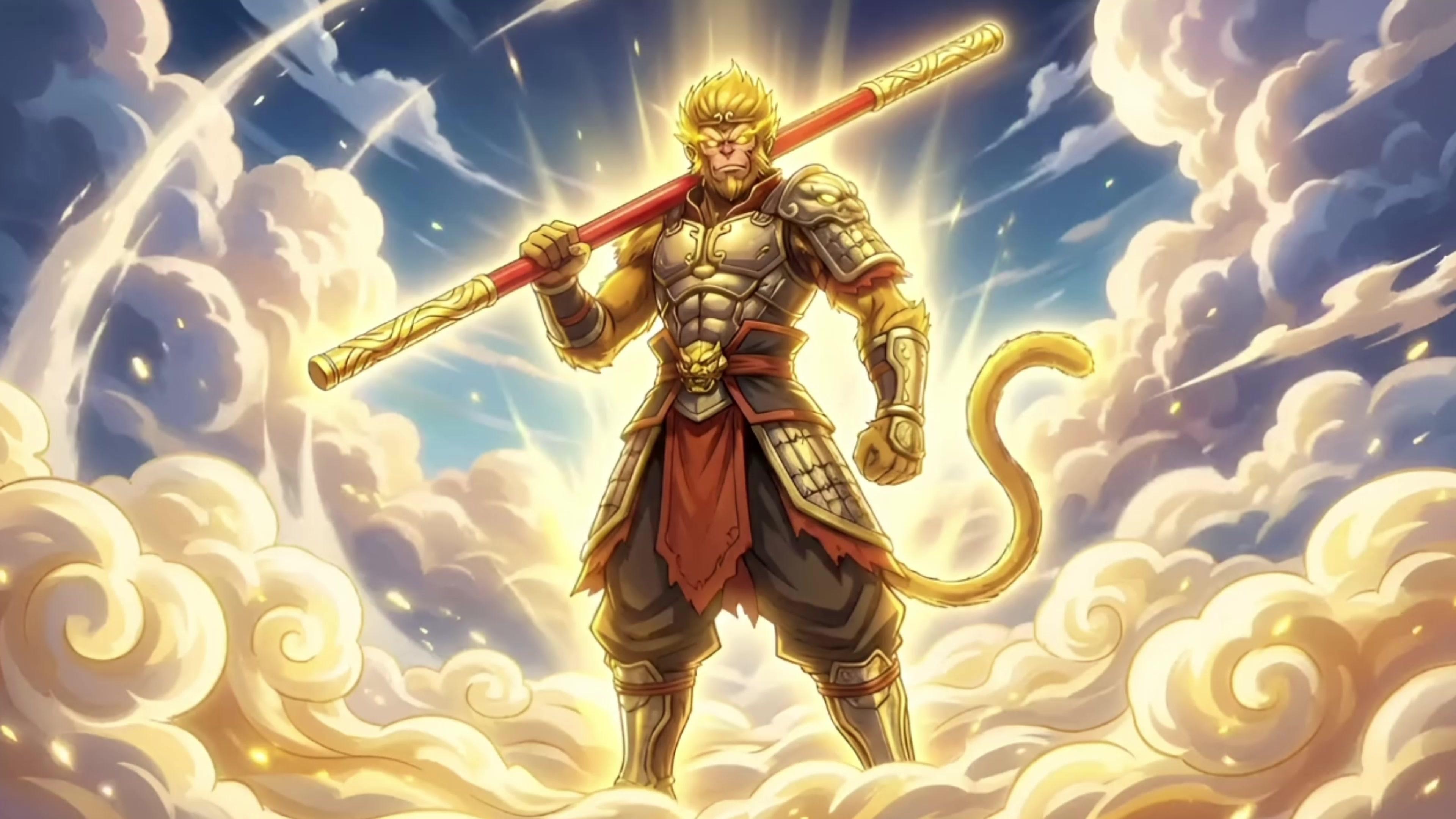 ¡Despierta, Bastón Celestial!