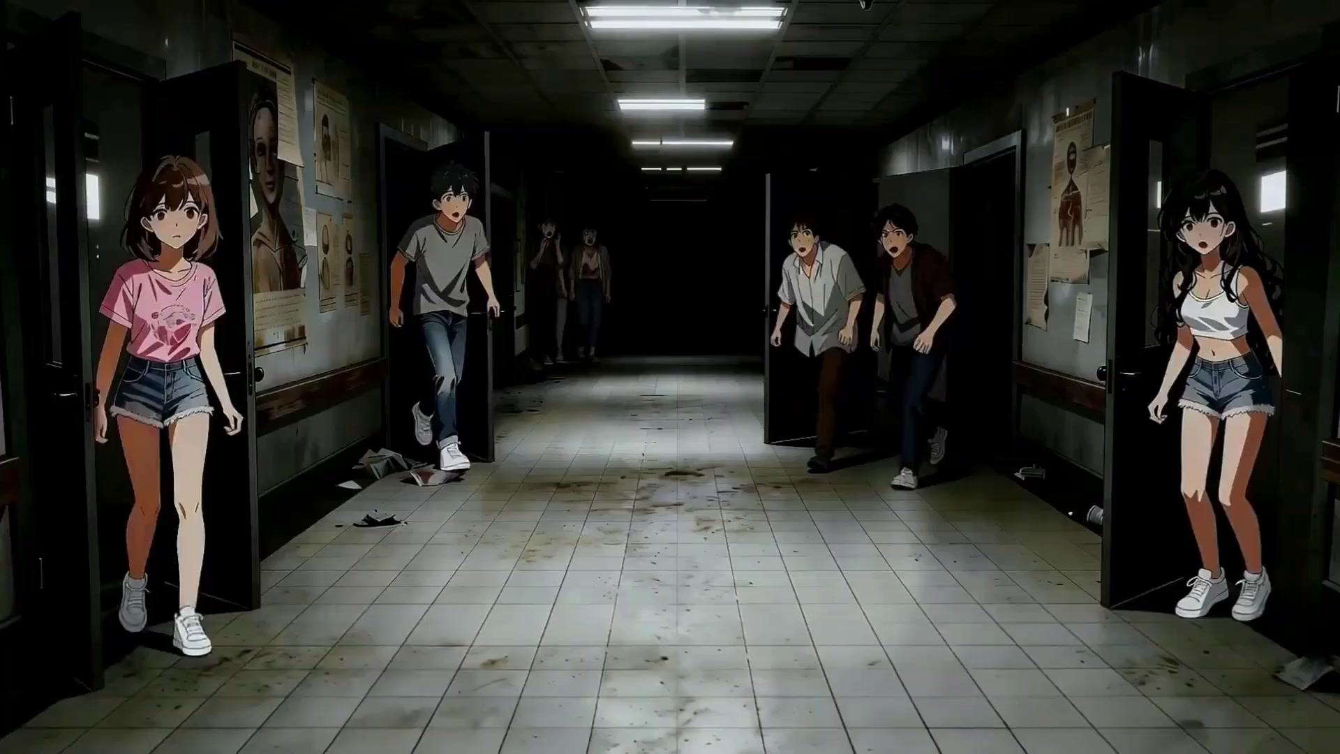 (더빙)호러 게임의 유일한 공략캐