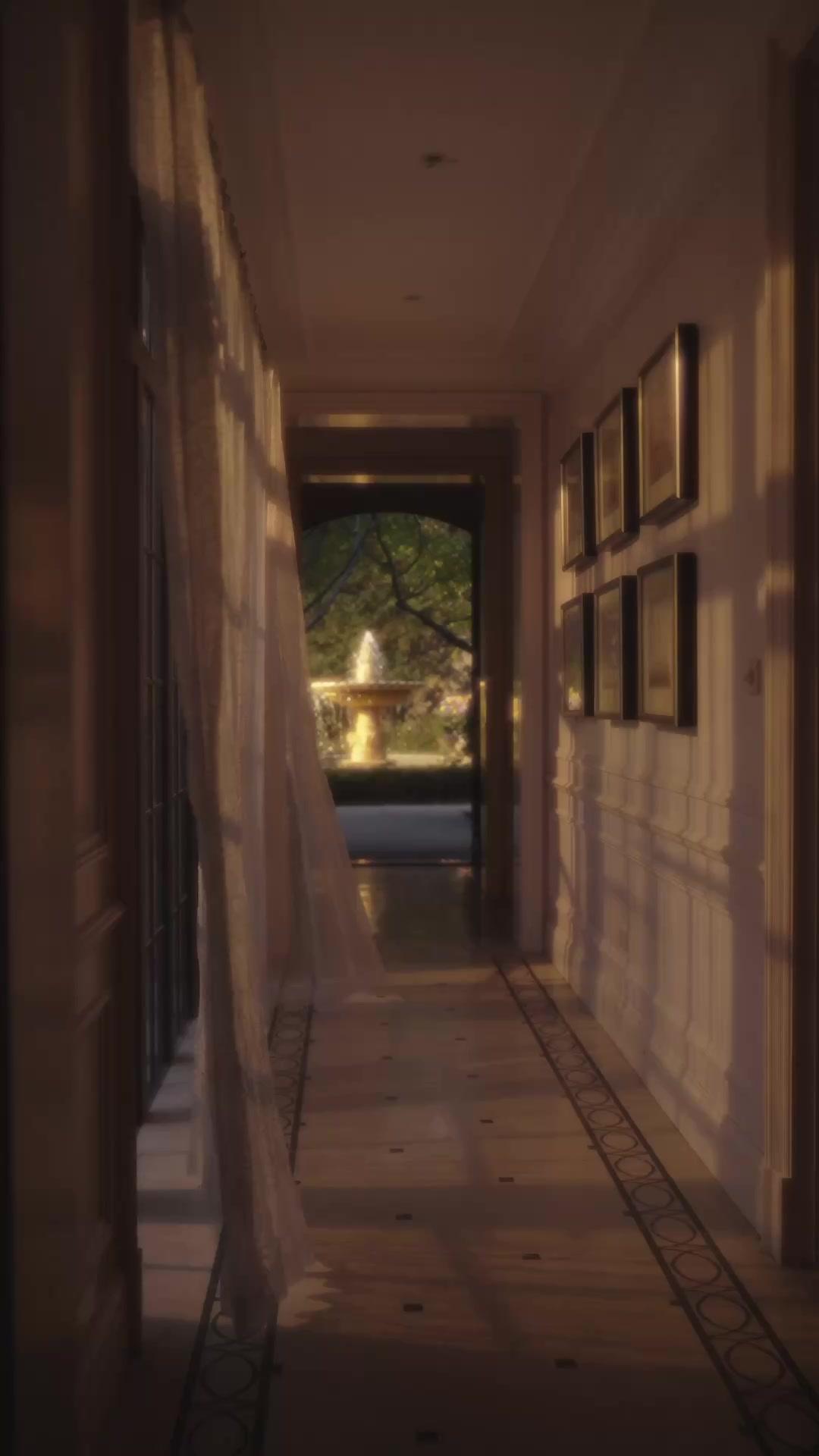 青松之下，玫瑰盛開