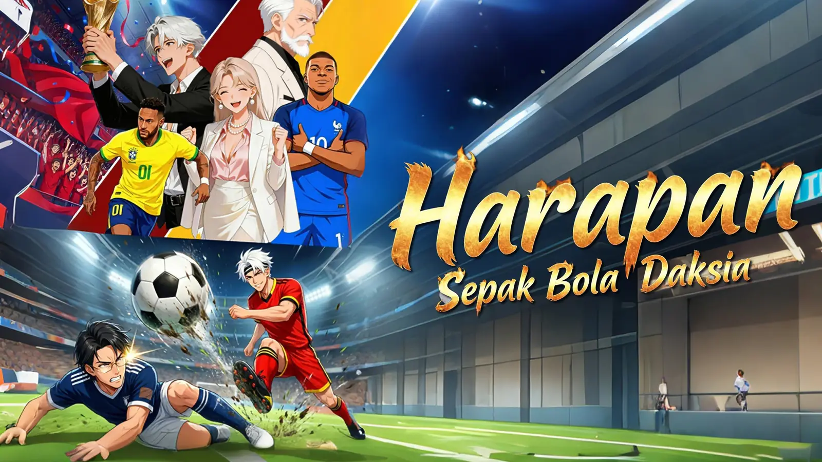 Harapan Sepak Bola Daksia nonton online: kebangkitan panas bocah 16 tahun yang diremehkan