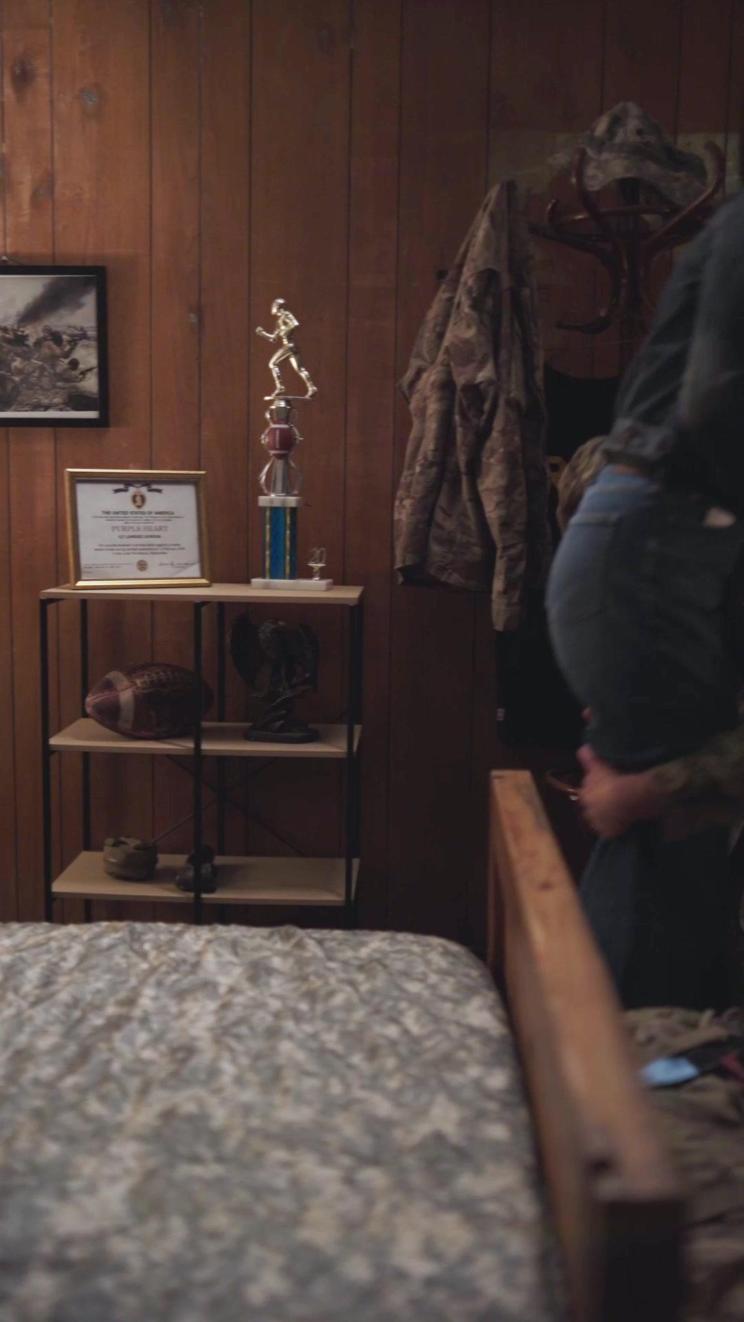 The officer fell for me