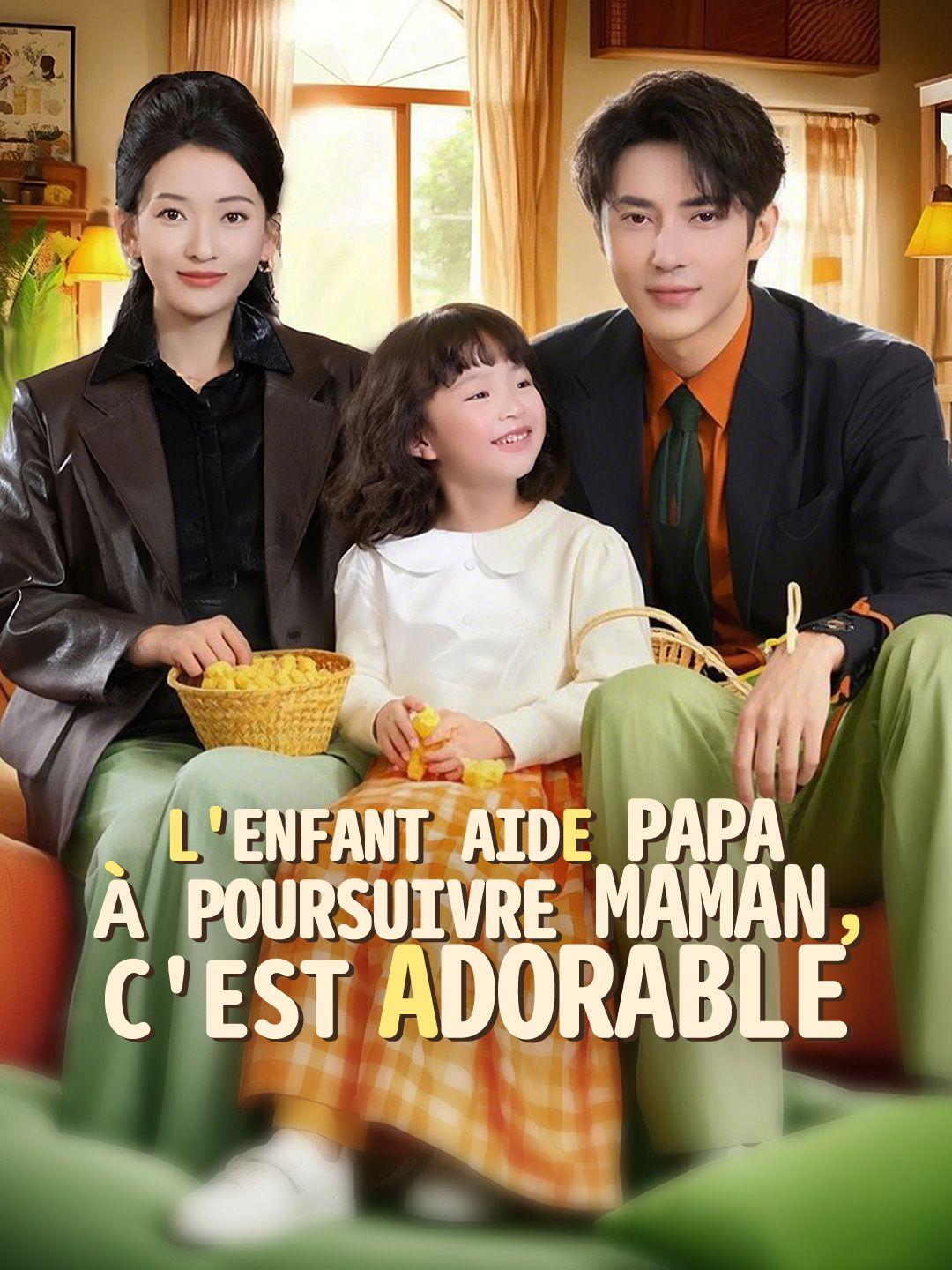 L'ENFANT AIDE PAPA À POURSUIVRE MAMAN, C'EST ADORABLE