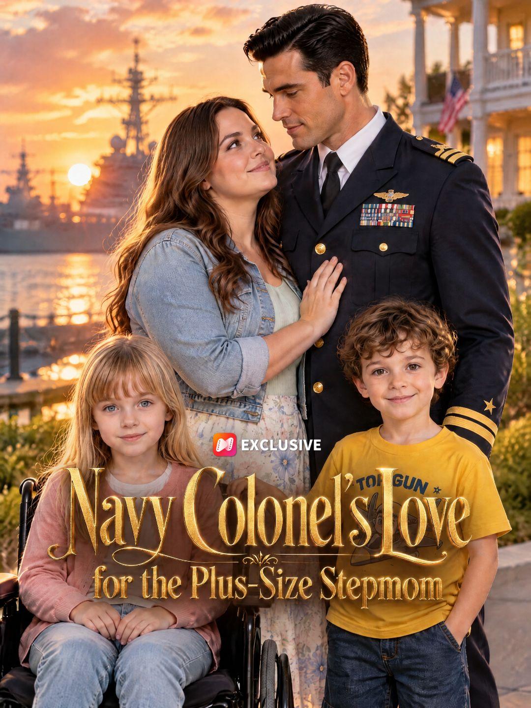 Navy Colonel’s Love for the Plus-Size Stepmom