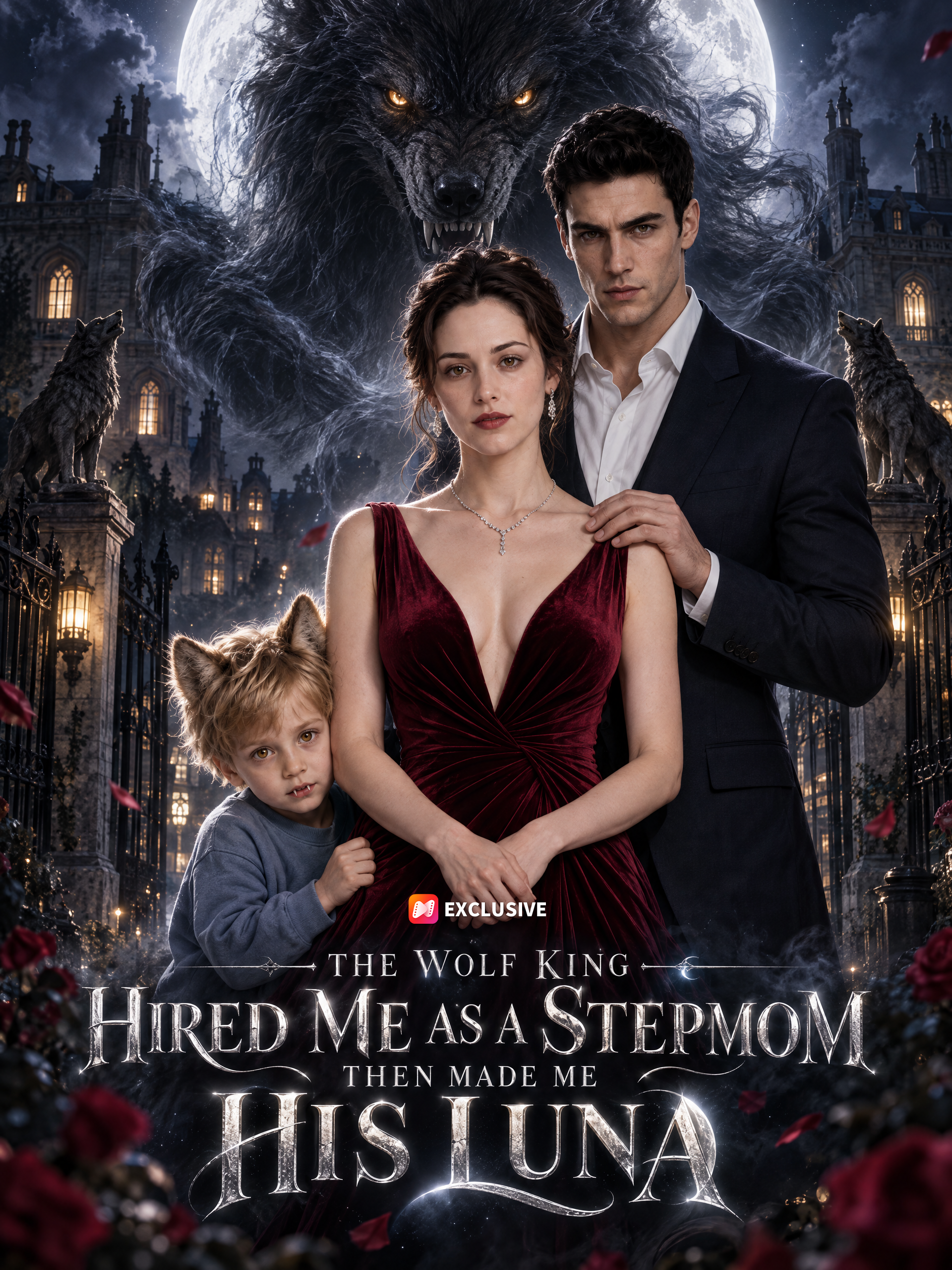 The Wolf King Hired Me as a Stepmom, Then Made Me His Luna