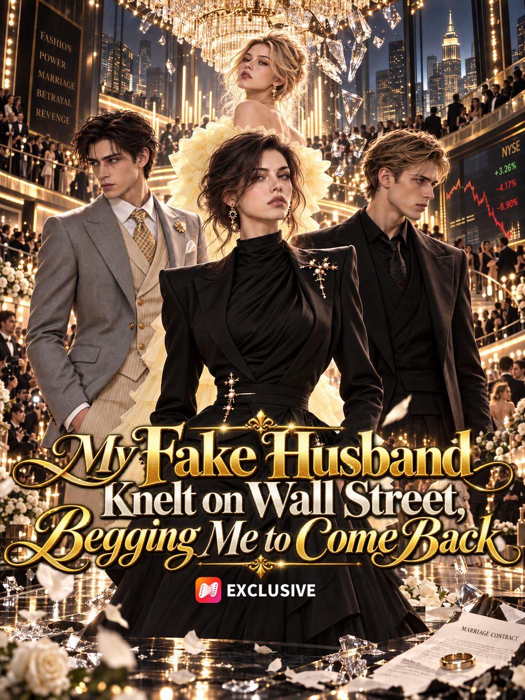 My Fake Husband Knelt on Wall Street,Begging Me to Come Back