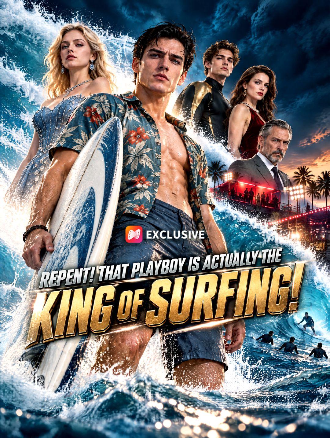 Repent! That playboy is actually the king of surfing！