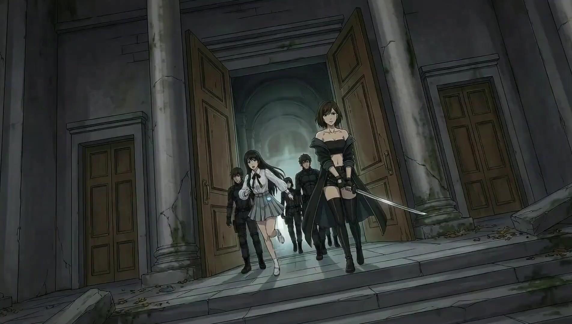 (مدبلج) تطرقان ابليستان توأمتان الباب… فتحته بحماس