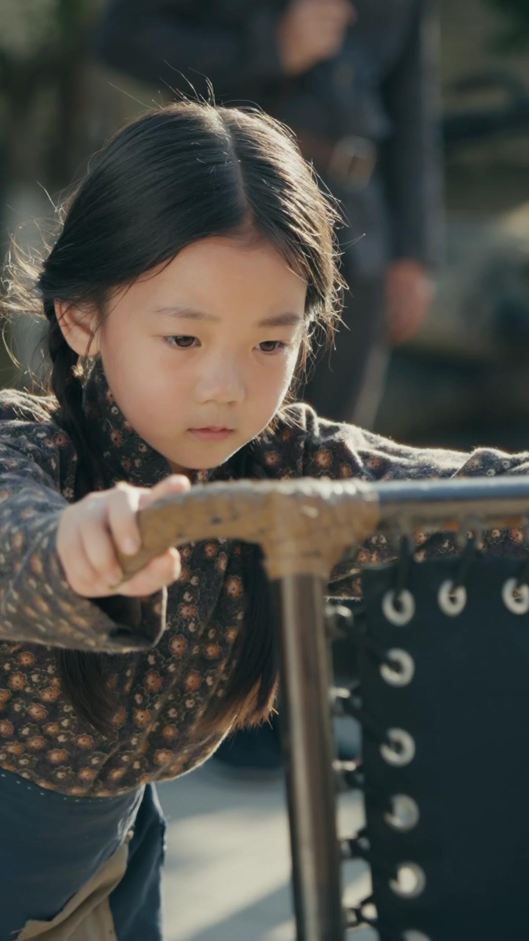 Die kleine Schuhputzerin