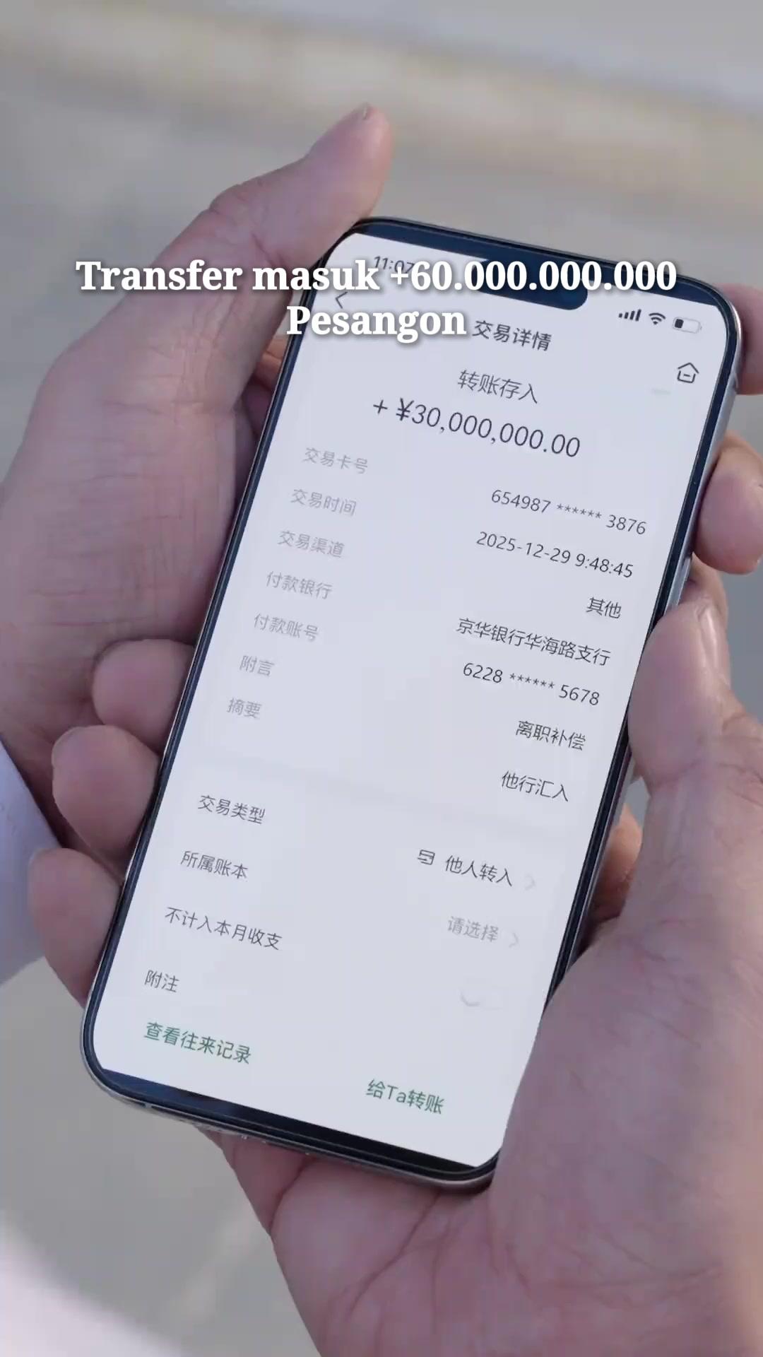 Pesangon Miliaran Bikin Hidupku Berubah