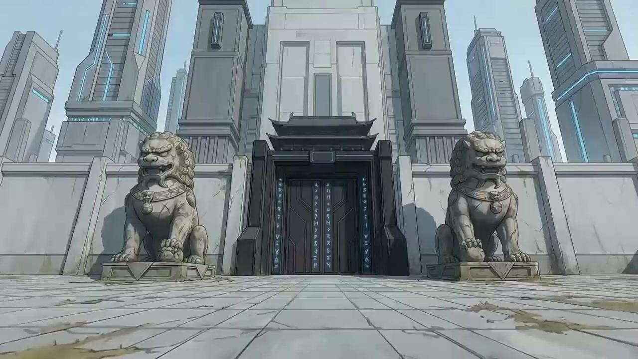 تطرقان ابليستان توأمتان الباب… فتحته بحماس