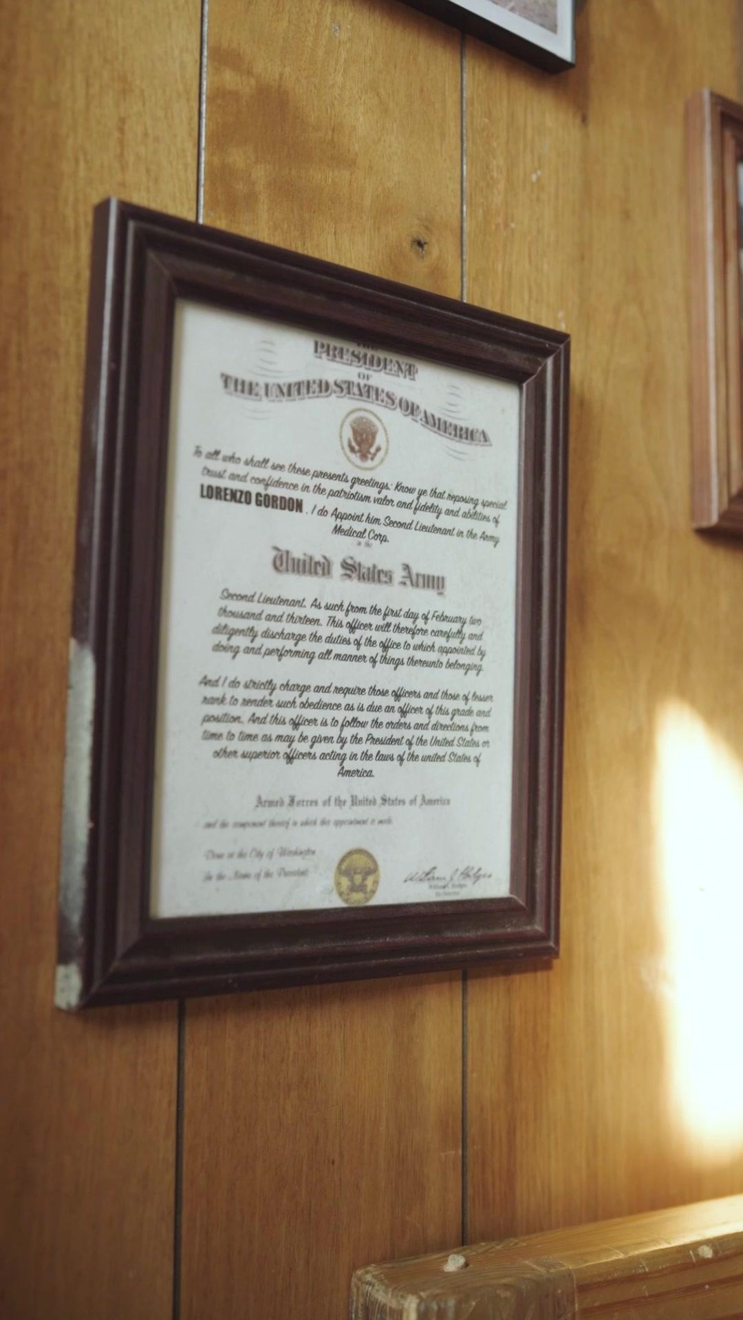 The officer fell for me