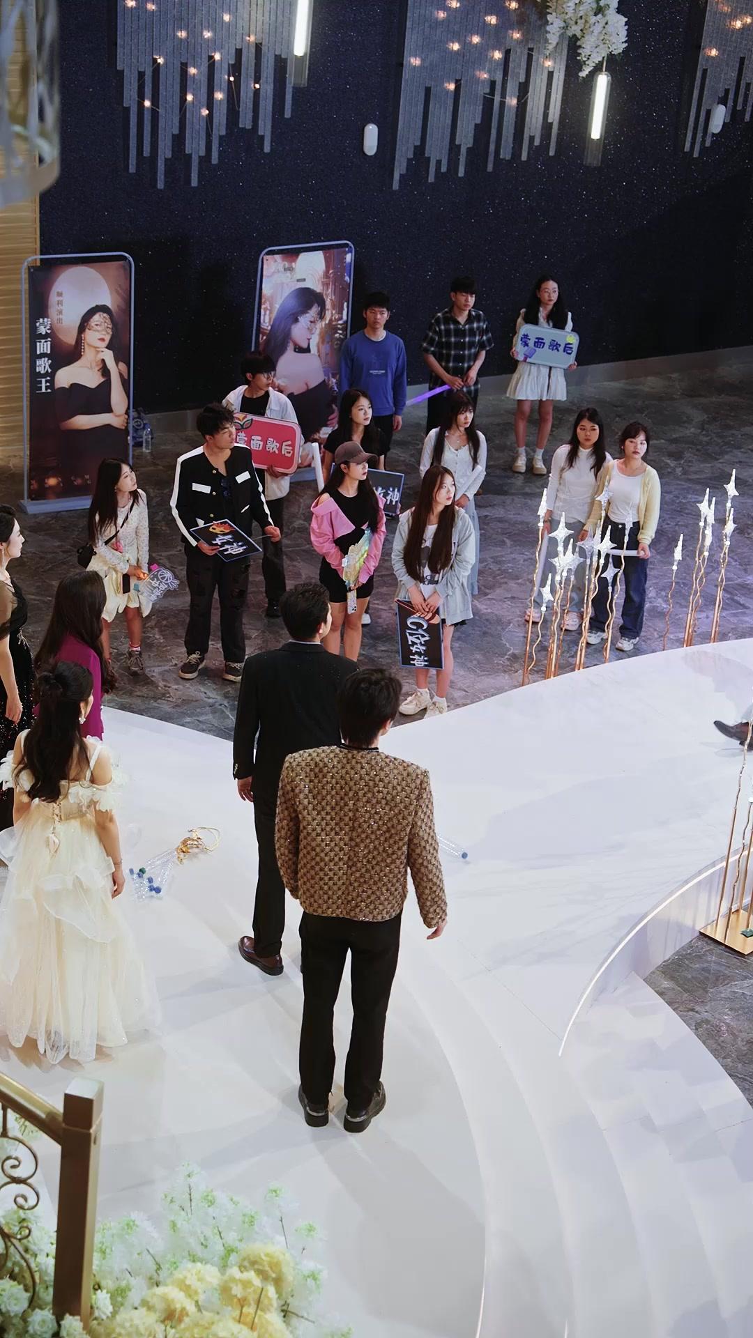 Mic in Hand, Ex on Knees