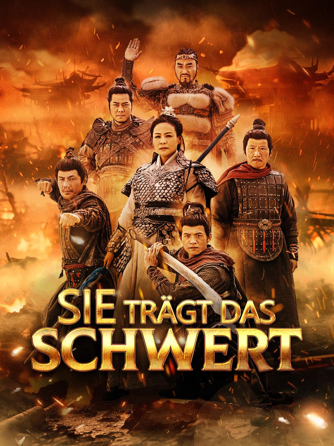 Sie trägt das Schwert