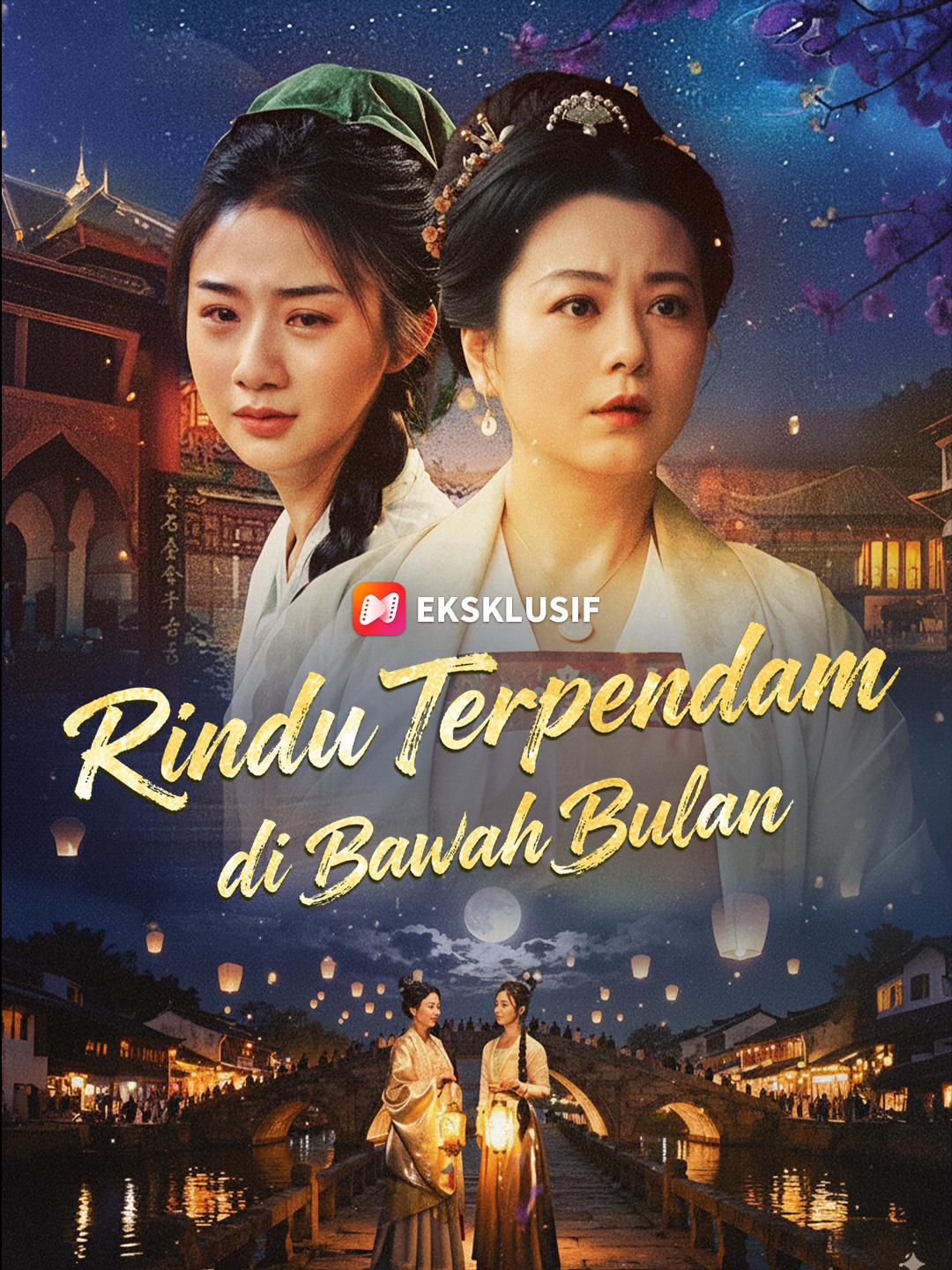 Rindu Terpendam di Bawah Bulan