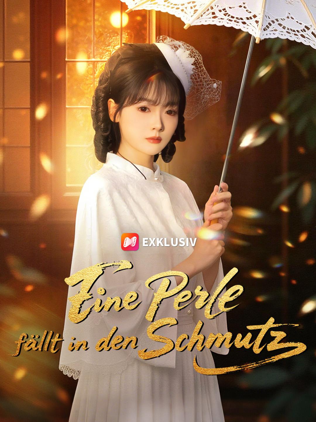 Eine Perle fällt in den Schmutz