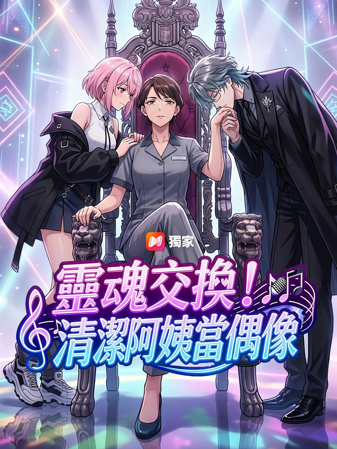 靈魂交換！清潔阿姨當偶像