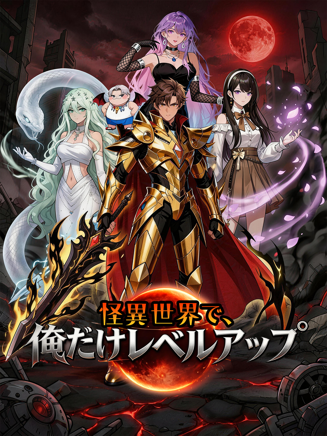 怪異世界で、俺だけレベルアップ