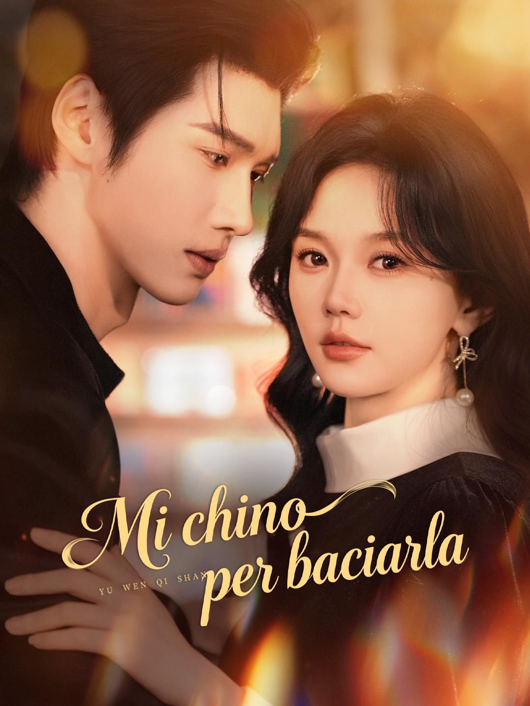 Mi chino per baciarla.