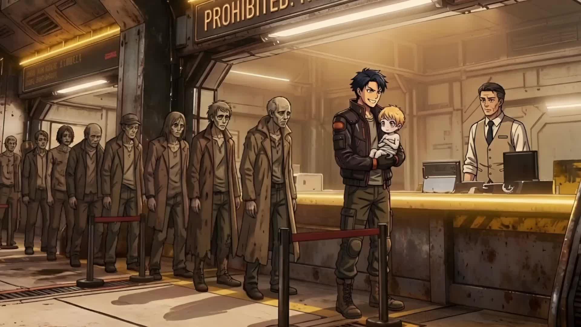 Nhặt Được Bé Zombie